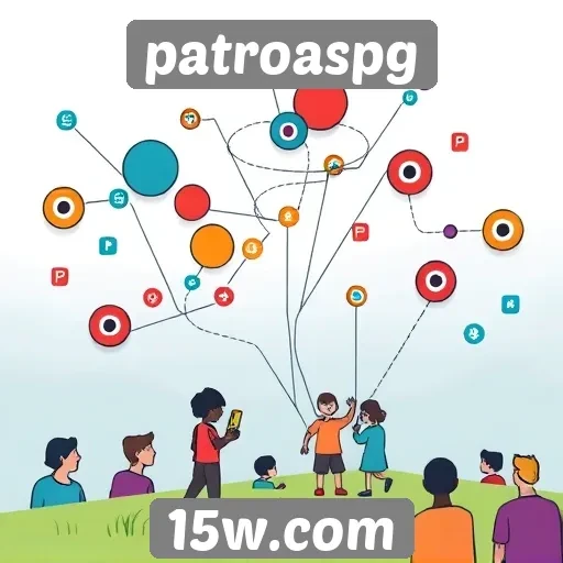 Como a comunidade interage no site patroaspg